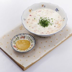 Окрошка с цыпленком